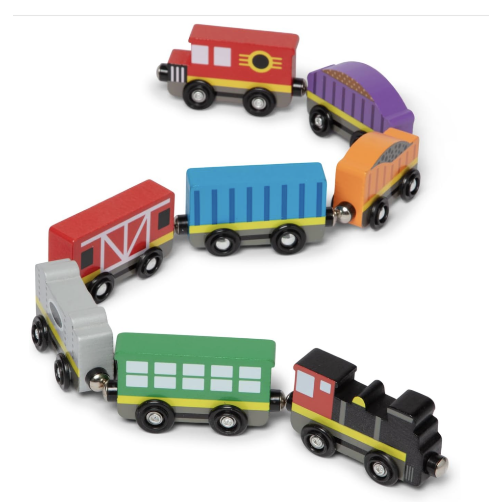Wooden Train Cars